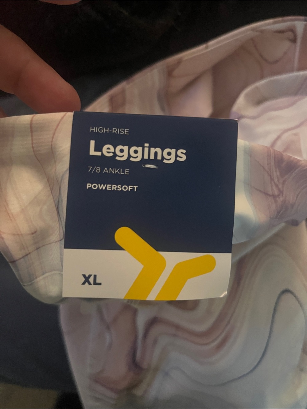 Old Navy NWT Powersoft Marble High Rise Leggings - Picture 5 of 5